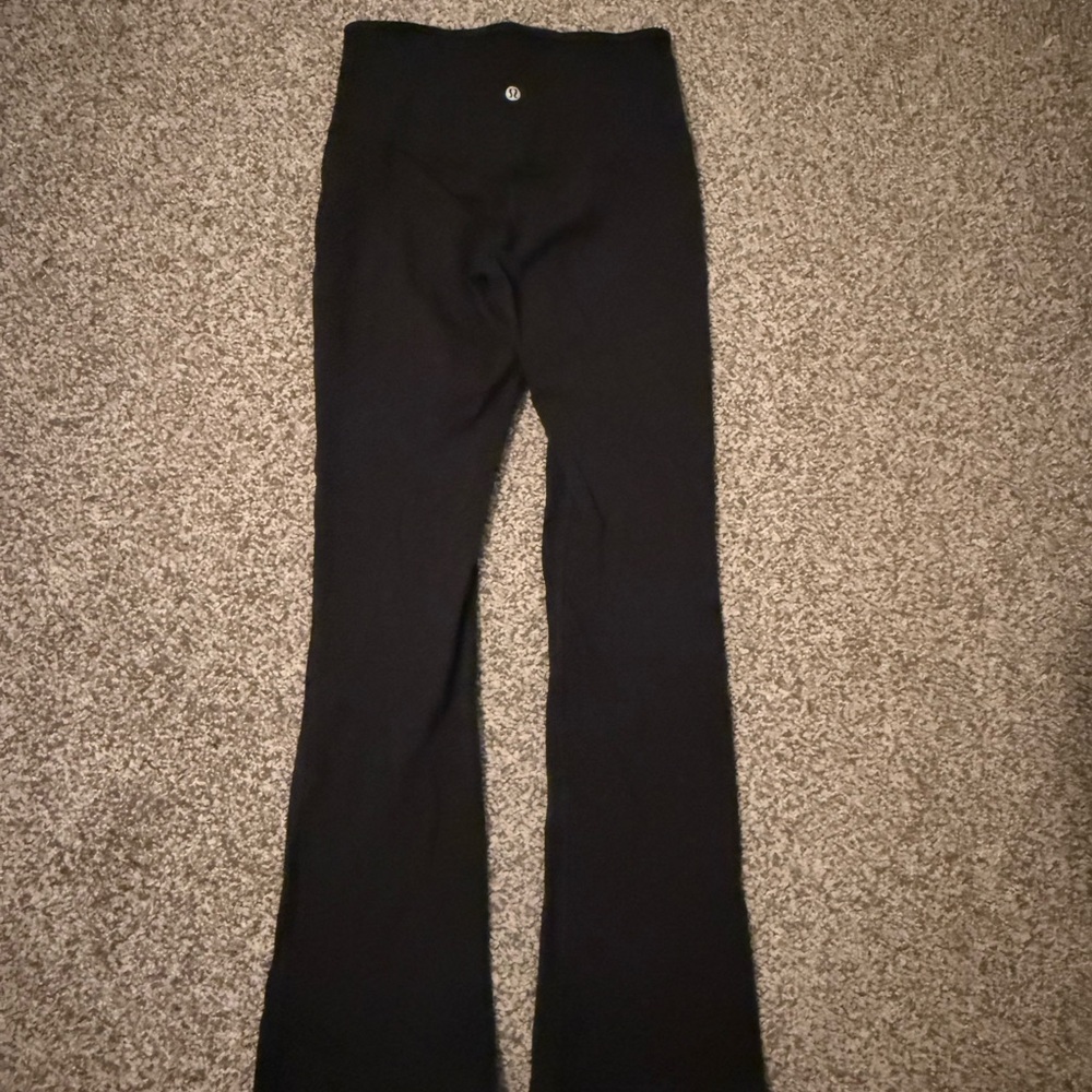 Lululemon Athletica Black Flare Legging Size 4